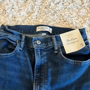 Abercrombie size 0 flare jeans